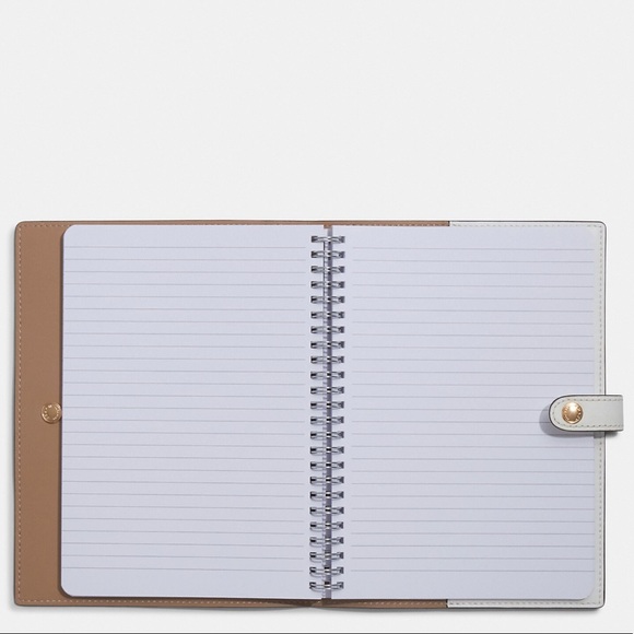 Coach Floral Print Signature Notebook - Picture 2 of 2